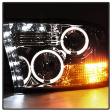 Load image into Gallery viewer, Spyder Dodge Ram 1500 09-14 10-14 Projector Headlights Halogen- LED Halo LED- Smke PRO-YD-DR09-HL-SM 5010056