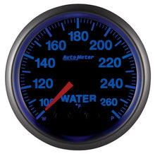Load image into Gallery viewer, Autometer Elite Nascar 2-1/16in 100-260 Deg. F Water Temp. w/ Peak and Warn Gauge w/ Pro-Control 5654-05702
