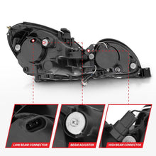 Load image into Gallery viewer, Anzo 1998-2005 Lexus Gs300 Projector Headlights w/ Halo Black