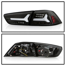 Load image into Gallery viewer, Spyder Mitsubishi Lancer/Evolution X 08-14 V2 LED Tail Lights - Black ALT-YD-ML08V2-SEQ-BK 5088130