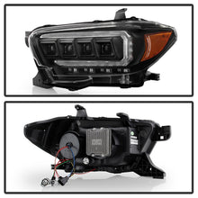 Load image into Gallery viewer, Spyder 16-20 Toyota Tacoma LED Model Only High-Power LED Headlights - Black PRO-YD-TT16LEDAP-BK 5088390