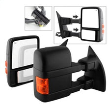 Load image into Gallery viewer, SPYDER Xtune Ford Superduty 08-15 L&amp;R Extendable Power Heated Adjust Mirror Amber MIR-FDSD08S-PW-AM-SET 9935756
