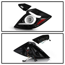Load image into Gallery viewer, SPYDER 16-19 Honda Civic 5 Door Hatchback Light Bar LED Tail Lights - Black Chrome(ALT-YD-HC16HB-BC) 5088819