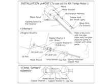Load image into Gallery viewer, HKS DB Mechanical 60mm Temperature Meter
