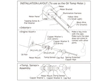 Load image into Gallery viewer, HKS 60mm DB Meter Temperature