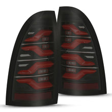 Load image into Gallery viewer, AlphaRex 05-15 Toyota Tacoma LUXX LED Taillights Blk/Red w/Activ Light/Seq Signal 680070 *Discontinued