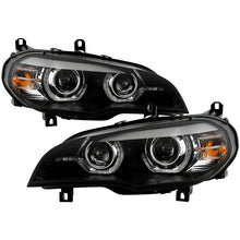 Load image into Gallery viewer, Spyder BMW X5 E70 07-10 Xenon/HID AFS High-Power LED Headlights - Black PRO-YD-BMWE7007AFSHIDAP-BK 5088239