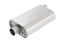 Load image into Gallery viewer, Borla CrateMuffler SBC Hot 350/383 2.5 inch Offset/Center 14in x 4.35in x 9in Oval Muffler 400819