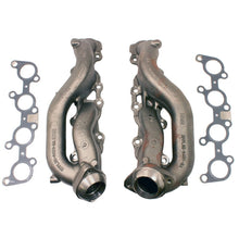 Load image into Gallery viewer, Ford Performance Parts Ford Racing 5.0L TI-VCT Cast Iron Exhaust Manifolds