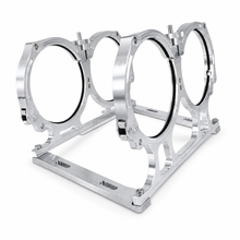 Load image into Gallery viewer, Granatelli Motor Sports Dual Billet Aluminum Nitrous Bottle Bracket. Fits Dual 10/15 lb. &amp; 12 lb. Composite Bottles