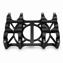 Load image into Gallery viewer, Granatelli Motor Sports (2) 6 Volt OPTIMA Battery Tray SET Black - 452201B