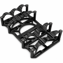 Load image into Gallery viewer, Granatelli Motor Sports (2) 6 Volt OPTIMA Battery Tray SET Black - 452201B