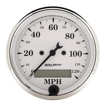 Load image into Gallery viewer, Autometer Old Tyme White 5 Piece Kit (MPH/FUEL/OILP/WTMP/BAT) 59-60 Chevy Car Direct-Fit Dash Kit 7034-OTW