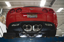 Load image into Gallery viewer, Corsa 06-13 Chevy Corvette C6 Z06 7.0L / 09-13 ZR1 6.2L Polished AxleBack Exhaust w/4.5in Twin Tips 21077