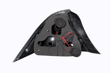 Load image into Gallery viewer, Anzo 2001-2003 Honda Civic Taillights Black w/ Halo