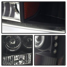Load image into Gallery viewer, Spyder Ford F250 Super Duty 99-04 Projector Version 2 LED Halo LED Blk Smke PRO-YD-FF25099-1P-G2-BSM 5078452