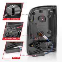 Load image into Gallery viewer, ANZO 2004-2006 Ford F-150 LED Tail Lights w/ Light Bar Black Housing Smoke Lens 311343
