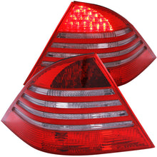 Load image into Gallery viewer, Anzo 2000-2005 Mercedes Benz S Class W220 LED Tail lights Red/Smoke