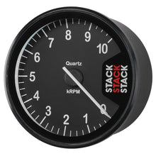 Load image into Gallery viewer, Autometer Stack Clubman Tachometer 80mm 0-10K RPM - Black ST200-010