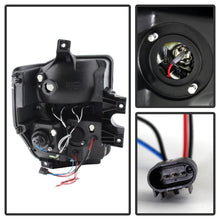 Load image into Gallery viewer, Spyder Ford F250/350 08-10 Projector Headlights LED Halo LED Blk Smke PRO-YD-FS08-HL-BSM 5078490