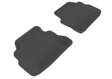 Load image into Gallery viewer, 3D MAXpider 2007-2013 BMW 3 Series E92 Kagu 2nd Row Floormats - Black L1BM02521509