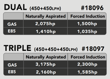 Load image into Gallery viewer, Aeromotive 05-21 Dodge Charger/Challenger 450 Dual Drop-In Phantom System 18096