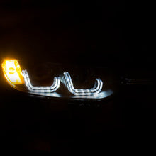 Load image into Gallery viewer, Anzo 2012-2015 BMW 3 Series Projector Headlights w/ U-Bar Black