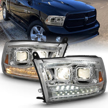 Load image into Gallery viewer, ANZO 2009-2018 Dodge Ram 1500 Projector H.L. Switchback Black Amber 111441