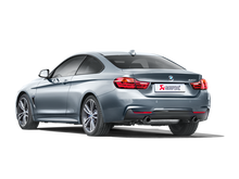 Load image into Gallery viewer, Akrapovic 16-17 BMW 340i (F30 F31) Evolution Line Cat Back (SS) w/ Carbon Tips (Req. Link Pipe) MTP-BM/SS/2H