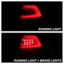 Load image into Gallery viewer, Spyder Pontiac G8 08-09 Version 2 Light Bar LED Tail Lights - Red Clear- ALT-YD-PG808V2-LB-RC 5086075