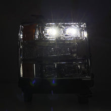 Load image into Gallery viewer, AlphaRex 16-18 Chevy 1500HD NOVA-Series LED Proj Headlights Chrm w/Actv Lgt/SeqSig &amp; DRL(Req 810023) 880238 *Discontinued
