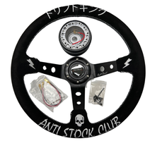 Load image into Gallery viewer, Steering Wheel + Hub Adapter Kit For Mitsubishi Eclipse Lancer Galant Mirage