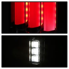 Load image into Gallery viewer, Spyder 07-16 Jeep Wrangler Verison 2 Light Bar LED Tail Lights - Smoke (ALT-YD-JWA07V2-LBLED-BSM) 5084781