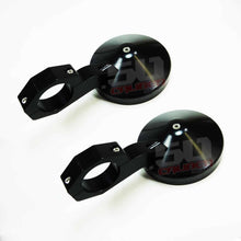 Load image into Gallery viewer, 5" Bolt on CNC Mirrors for 2 inch tubing