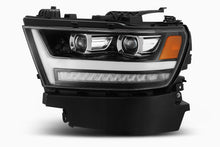 Load image into Gallery viewer, AlphaRex 19-20 Ram 1500HD PRO-Series Proj Headlights Plnk Style Jet Blk w/Activ Light/Seq Signal/DRL 880513 *Discontinued