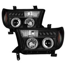 Load image into Gallery viewer, Spyder Toyota Tundra 07-133 Projector Headlights LED Halo LED Blk PRO-YD-TTU07-HL-BK 5012029