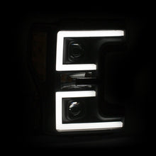 Load image into Gallery viewer, Anzo LED Headlights 17-18 Ford F-250 Projector Plank-Style