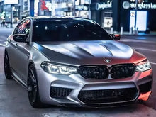 Load image into Gallery viewer, BMW 5 Series F90 M5 Sedan R Style Carbon Fiber Front Lip (2018 - 2020)