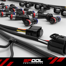 Load image into Gallery viewer, Spool Performance McLaren M840T RaceCore Injector Harness &amp; ID1050-XDS Injector Package