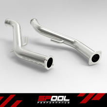 Load image into Gallery viewer, Spool VR30DDTT Full Downpipes Upgrade [Race Downpipes] | Infiniti Q50 Q60 RZ34 [VR30]