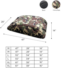 Load image into Gallery viewer, 3D MAXpider 47in L x 28in W x 14in H Medium 3D Foldable Roof Bag W/ Tie-Down System - Camouflage B07H6ZXTMR