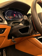 Load image into Gallery viewer, BMW 3/4 Series G80/G81/G82/G83 Carbon Fiber Steering Column Cover (2021+)