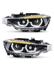 Load image into Gallery viewer, BMW 3-Series F30 F35 Modern Style LED Headlights (2013-2015)