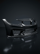 Load image into Gallery viewer, BMW 3 Series F80 F82 F83 Carbon Fiber 3D Front Bumper (2011-2019)