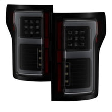 Load image into Gallery viewer, Spyder 15-18 Ford F-150 LED Tail Lights (w/Blind Spot) - Black Smoke (ALT-YD-FF15015BS-LBLED-BSM) 5085337