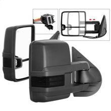 Load image into Gallery viewer, SPYDER xTune Chevy Silverado 07-13 Heated Smoke LED Signal Telescoping Mirrors MIR-CSIL07S-G2-PWH-SM-SET 9936722