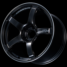 Load image into Gallery viewer, Advan TC4 18x8.5 +45 5-100 Racing Black GunMetallic &amp; Ring Wheel YAD8H45DBGR