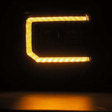 Load image into Gallery viewer, AlphaRex 14-18 GMC Sierra PRO-Series Proj Headlights Plank Style Black w/Activ Light/Seq Signal/DRL 880613 *Discontinued