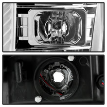 Load image into Gallery viewer, Spyder Ford F250/350/450 11-16 V2 High-Power LED Headlights-White Light Bar-Chrome PRO-YD-FS11V2PL-C 5087881