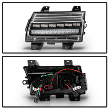 Load image into Gallery viewer, Spyder Jeep Wrangler 2018-2019 (Halogen Model Only) LED Front Bumper Lights - Seq. Signal - Black 5086785